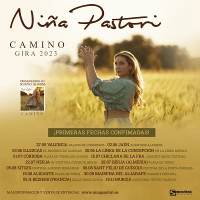 Nina Pastori gira 2023
