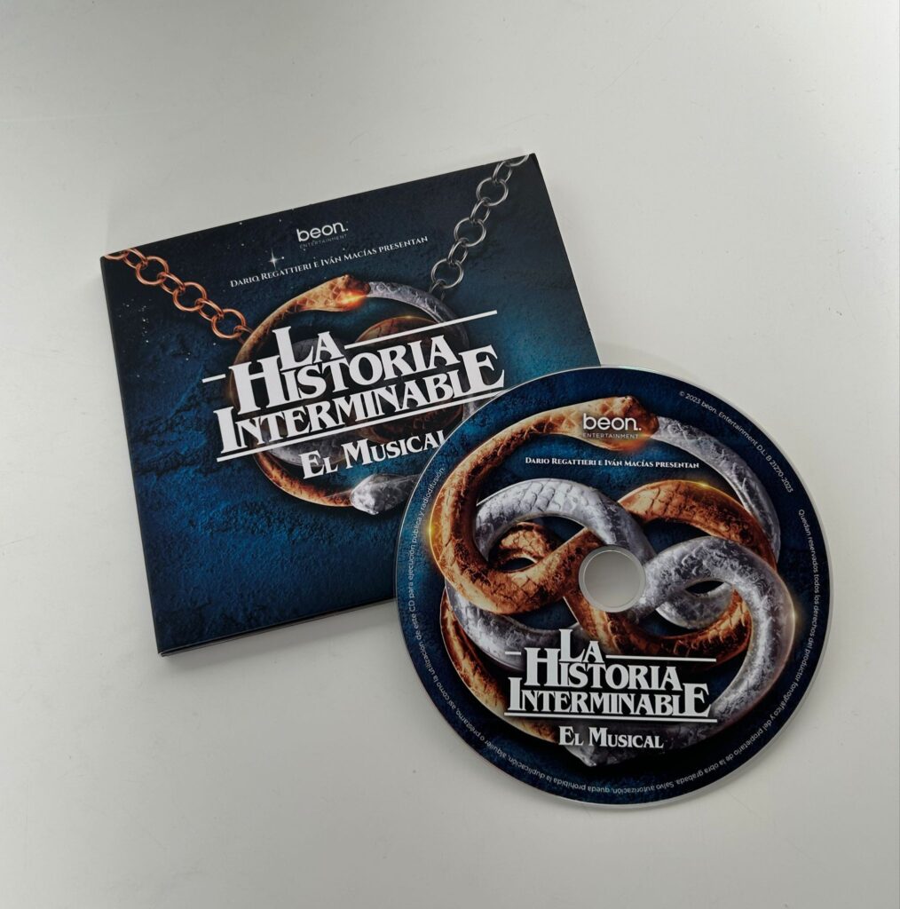 cd de la banda sonora de la historia interminable, el musical